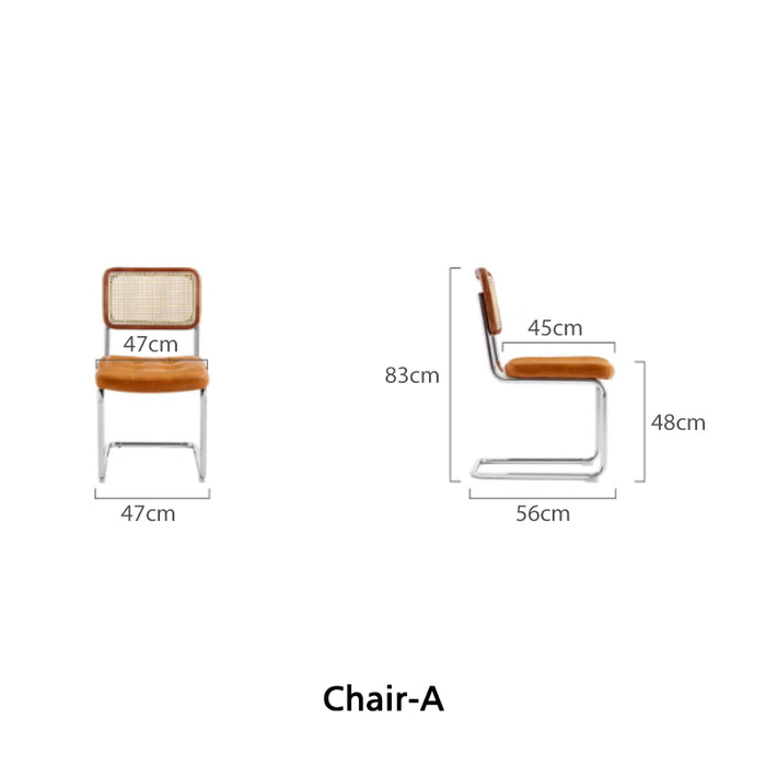Jerry Armless Office Chair with Upholstered Seat Cushion Brown
