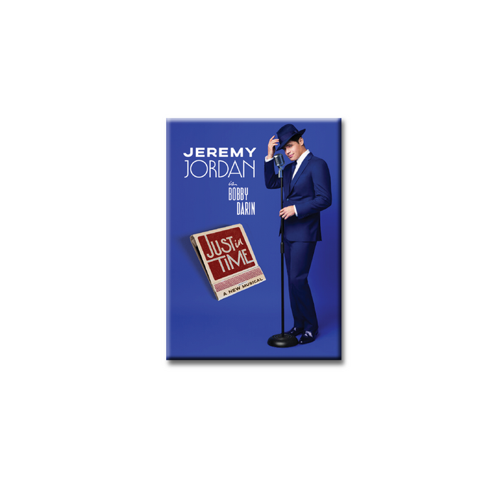 JUST IN TIME Jeremy Jordan Button Magnet