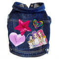 K-Pop Demon Hunter inspired Denim Dog Jacket in 3 Colors