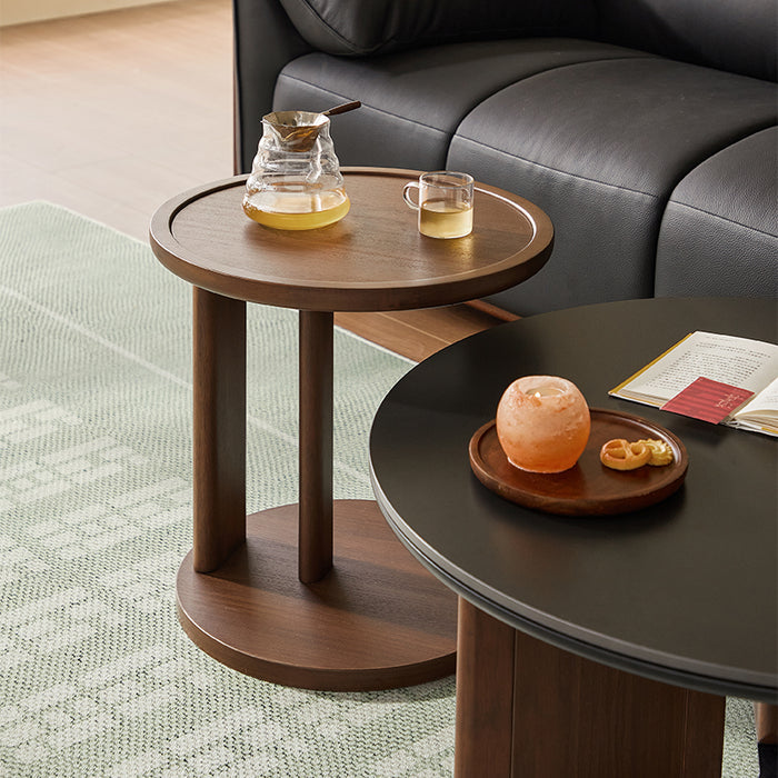 Katja Round Coffee Table/Side Table Set With Ceramic Multiple Size