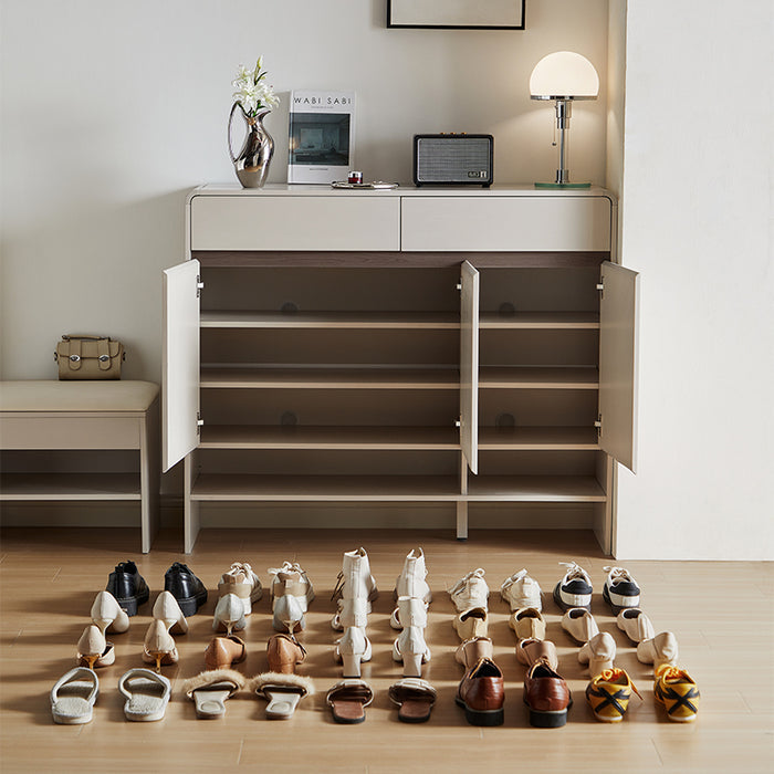 Keira 100cm/120cm Entryway Shoe Cabinet with Drawers/Shoe Case For Home