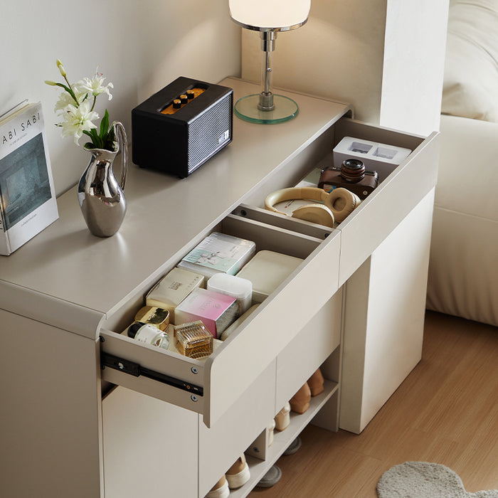 Keira 100cm/120cm Entryway Shoe Cabinet with Drawers/Shoe Case For Home