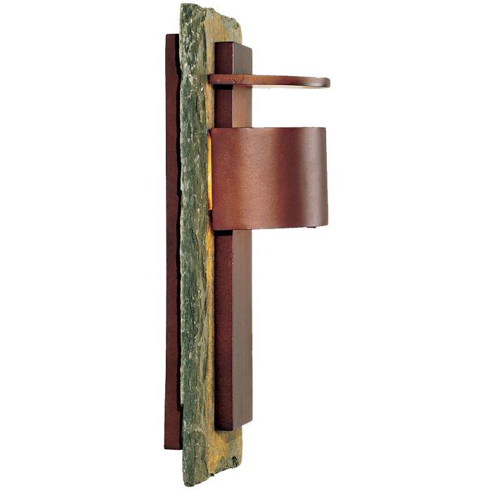 Kembra Slate Copper 19high Outdoor Wall Sconce