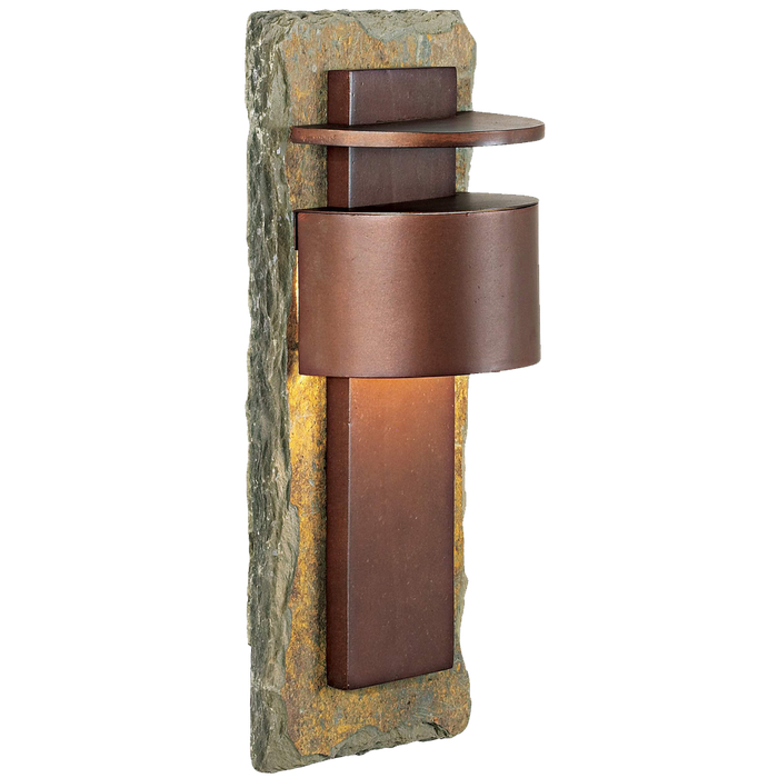 Kembra Slate Copper 19high Outdoor Wall Sconce