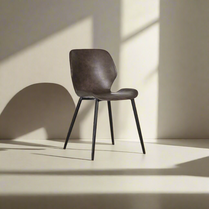 Kody Dining Chair/Side Chair/ PU Leather Upholstery/Carbon steel legs