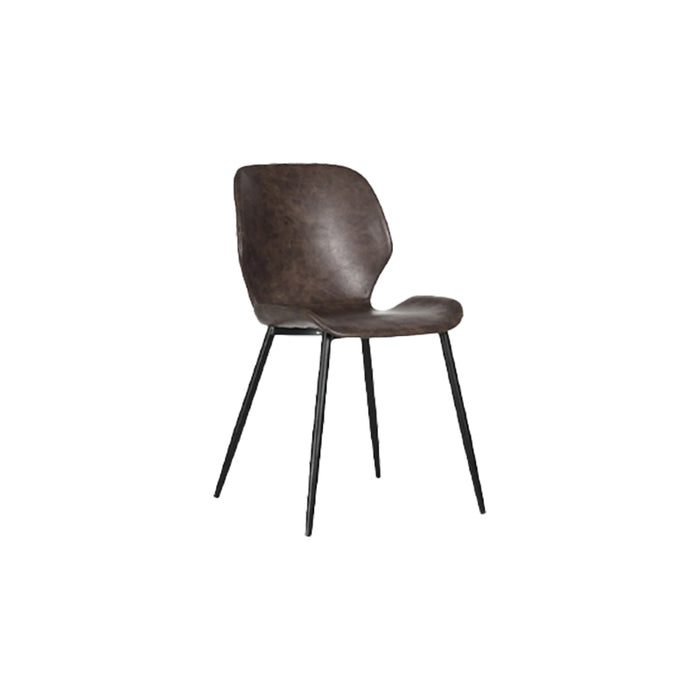 Kody Dining Chair/Side Chair/ PU Leather Upholstery/Carbon steel legs