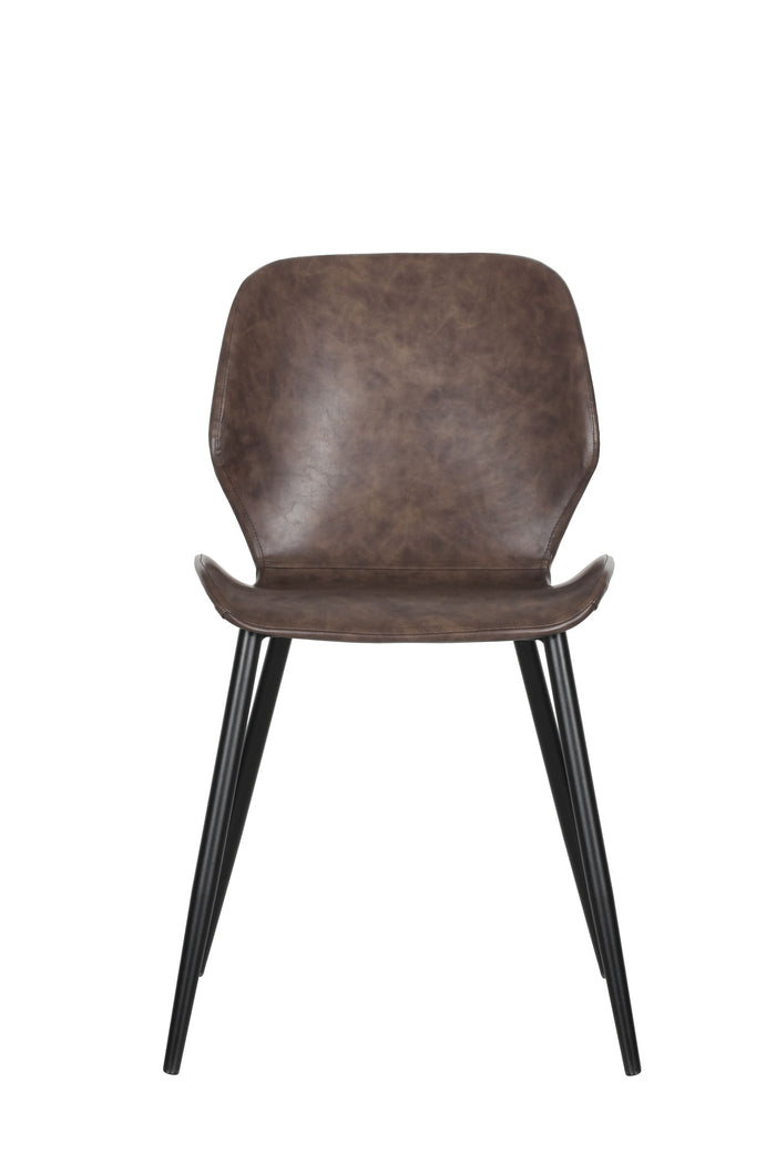 Kody Dining Chair/Side Chair/ PU Leather Upholstery/Carbon steel legs