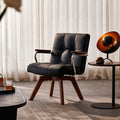 Kristopher 360-Degree Rotation Artificial Leather Computer Chair/Office Chair