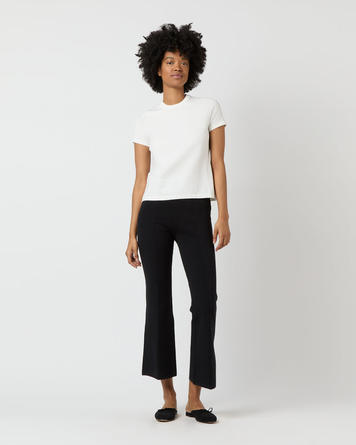 Lee Tee in Chalk Cotton