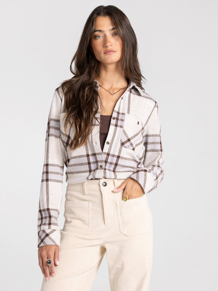 MULTI IVORY PLAID / XS