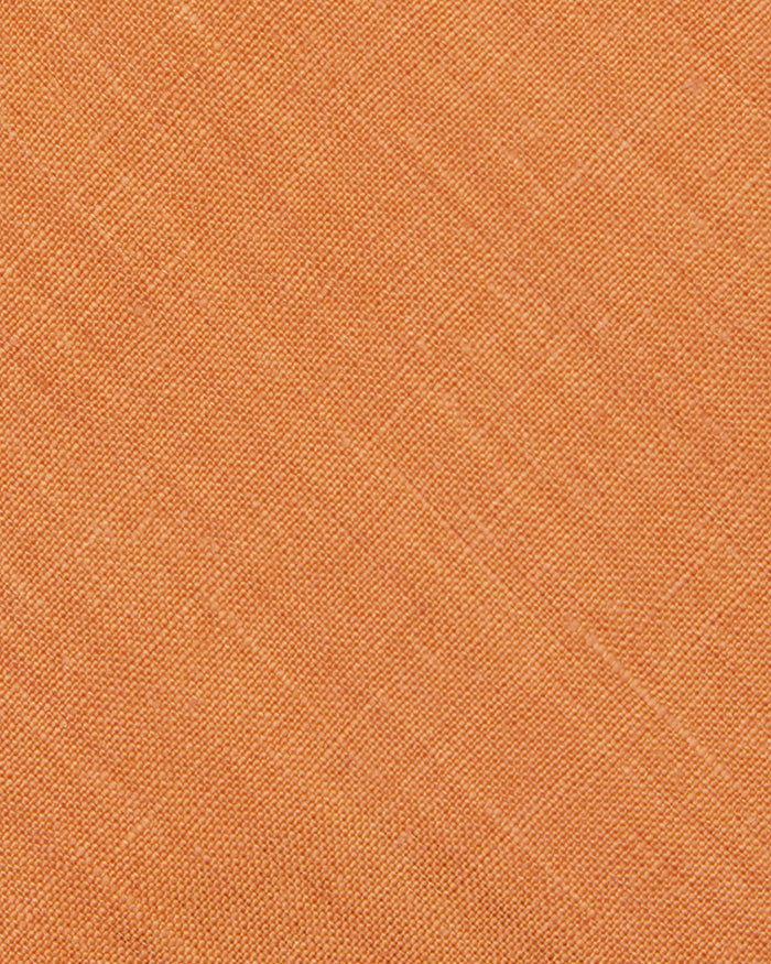 Linen Woven Tie in Burnt Orange