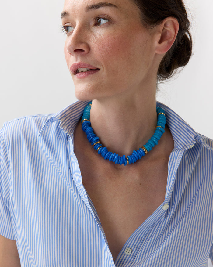 Lita Necklace in Azzura