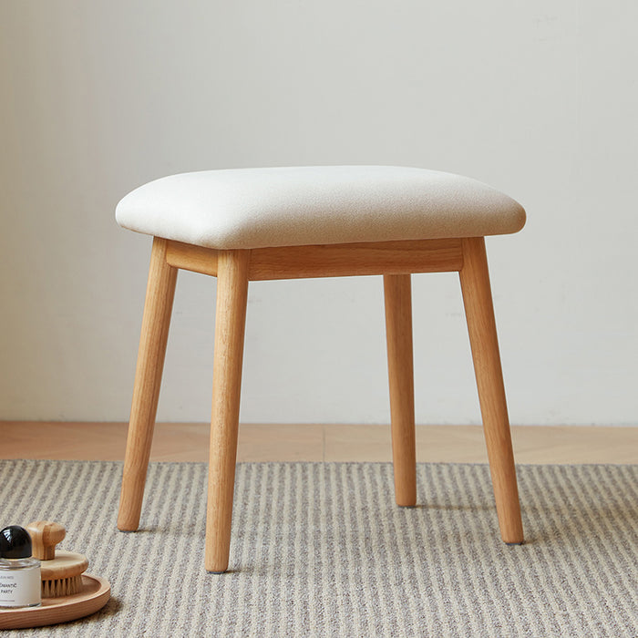 Lori High-Tech Fabric Bedroom Makeup Stool for Vanity Table