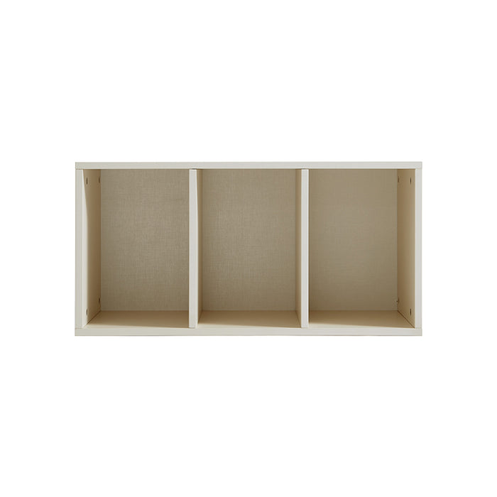 Lumi Floor-standing Modular Storage Cabinet Chest Set for Home White
