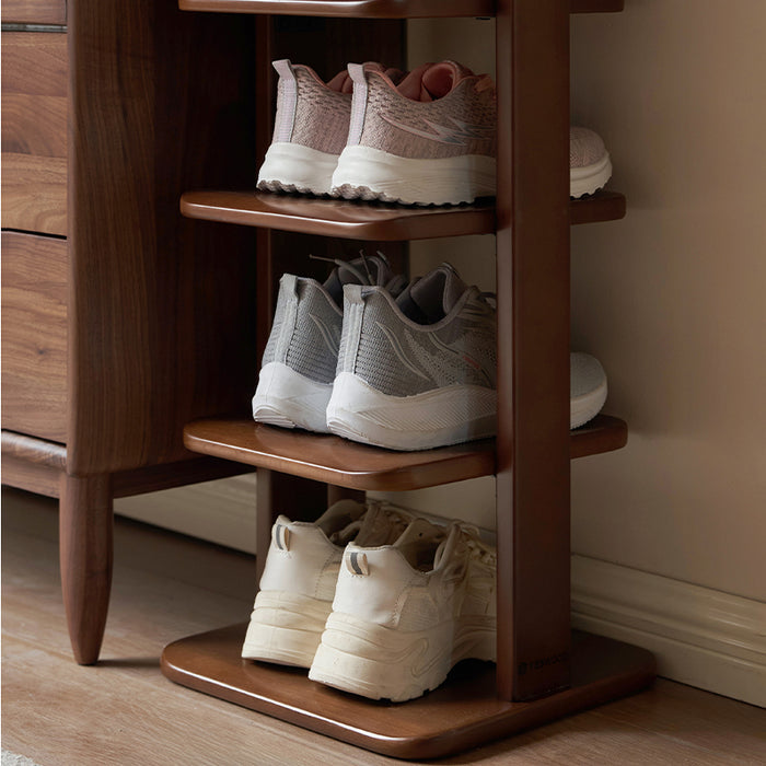 Lysander Rubberwood Ultra-Thin Multi-layered Shoe Rack/Design Storage/Shelf For Home