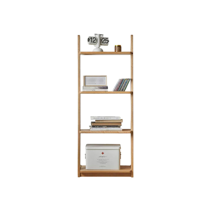 Mabel 50cm FAS-Graded Solid American Oak Wood Multi-layered Design Storage/Shelf For Home