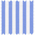 Made-to-Measure Shirt in Blue Bold Awning Stripe Poplin