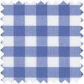 Made-to-Measure Shirt in Blue Gingham Poplin