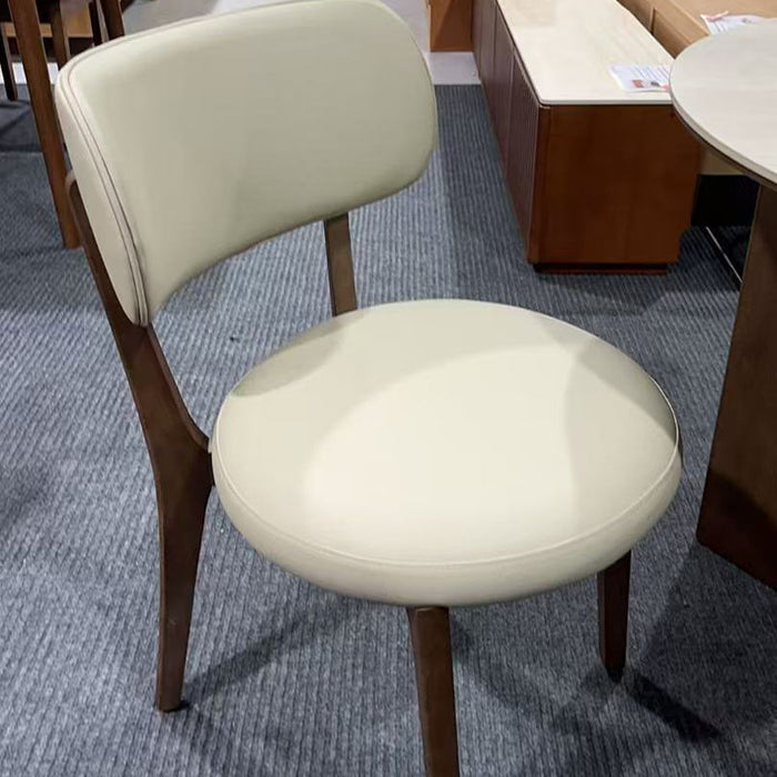 Mezzo Dining Chair Upholstered Ash Wood Solid Timber Leg