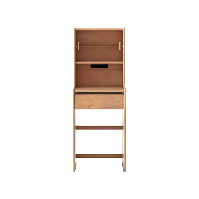 Milton 50cm Rubberwood Dressing Table Bedside Tables 2-in-1 Set With Stool/Drawer