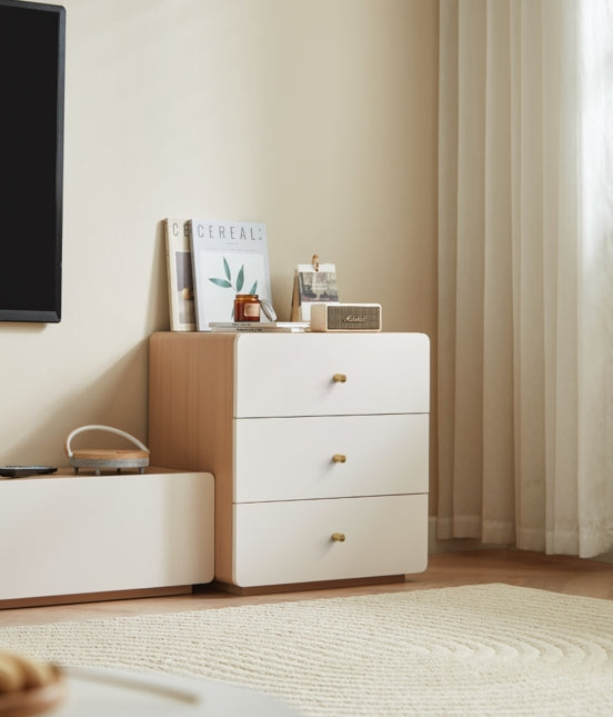 Minimalist Engineered Wood Storage/Bedside Table/Cabinet Dresser/Chest of Drawers