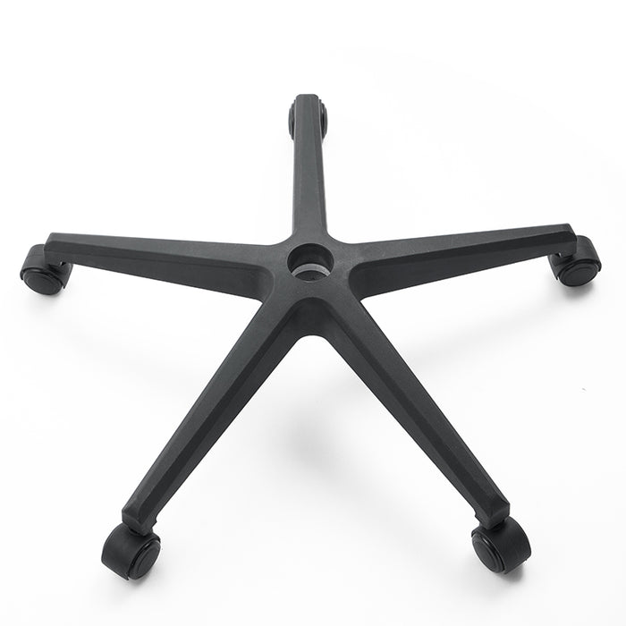 Myra Adjustable Height Office Chair with Headrest/Caster Wheels Grey & Black Color