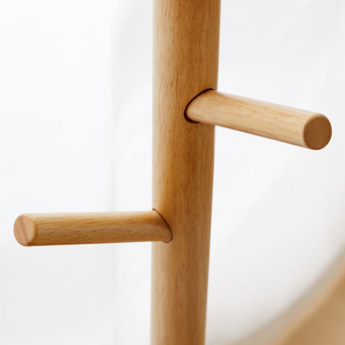 Norbert Rubberwood Clothing Racks Hanger/Stylish Entryway Coat Rack Multiple Color