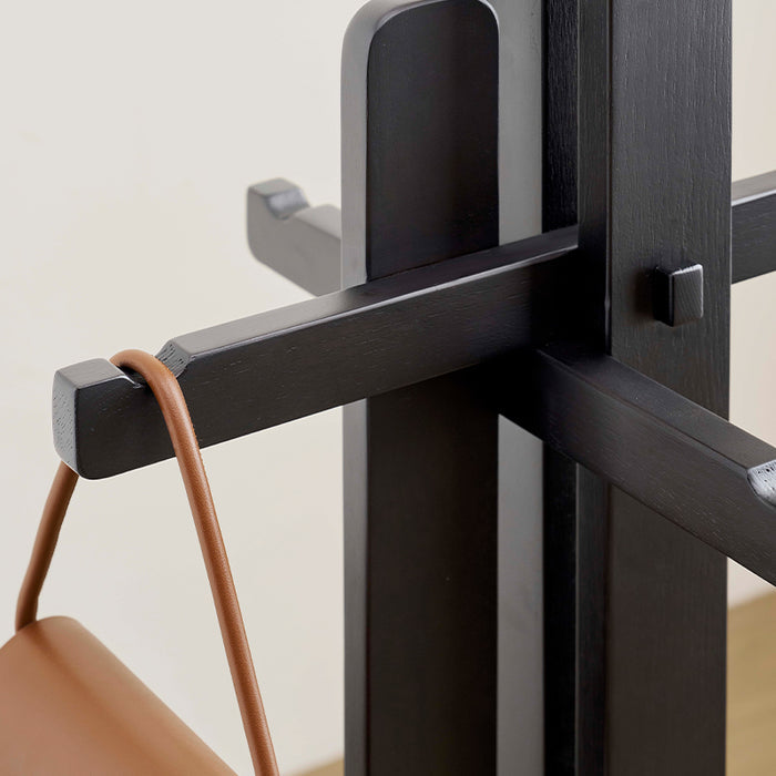Olaf FAS-Graded Solid Ash Wood Clothing Racks Hanger/Stylish Entryway Coat Rack Multiple Color