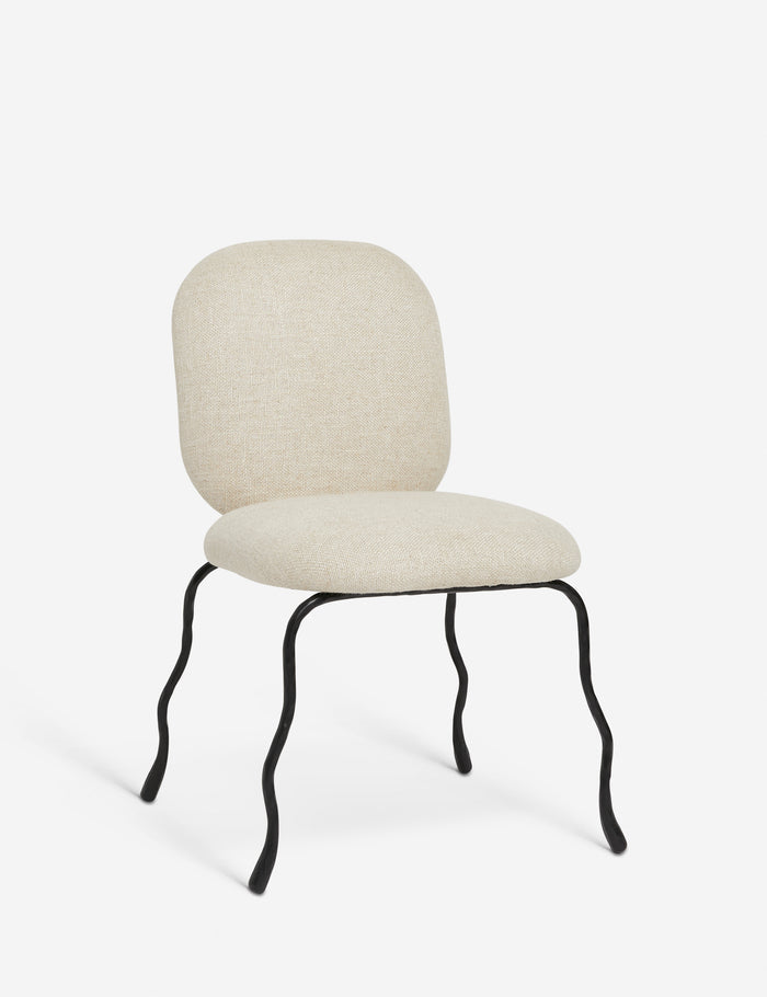 Open Box: May Dining Chair, Ivory by Eny Lee Parker