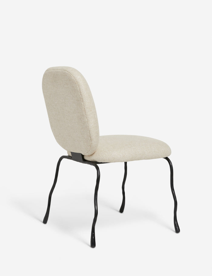 Open Box: May Dining Chair, Ivory by Eny Lee Parker