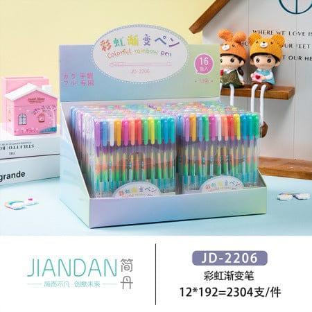 Pastel Pop Rainbow Gel Pen Set