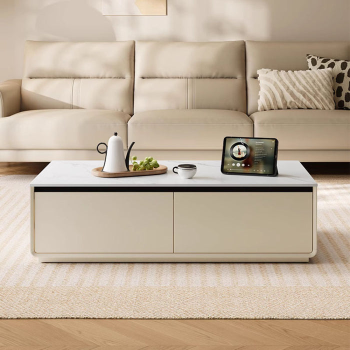 Preston 1.2m Classic Design Ceramic Coffee Table With Drawer