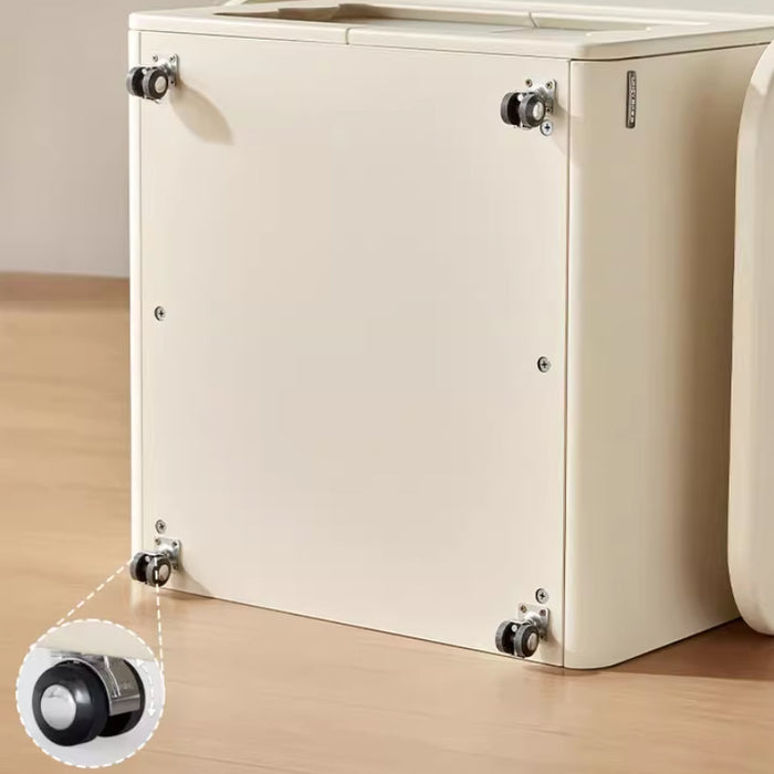 Preston Classic Design Foldable Coffee Table with Swivel Casters