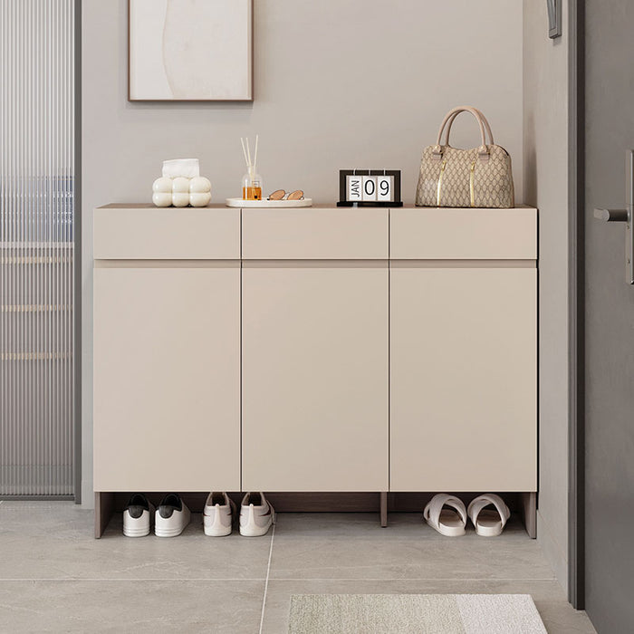 Prue 120cm 3-door Entryway Shoe Cabinet with Drawers/Shoe Case For Home