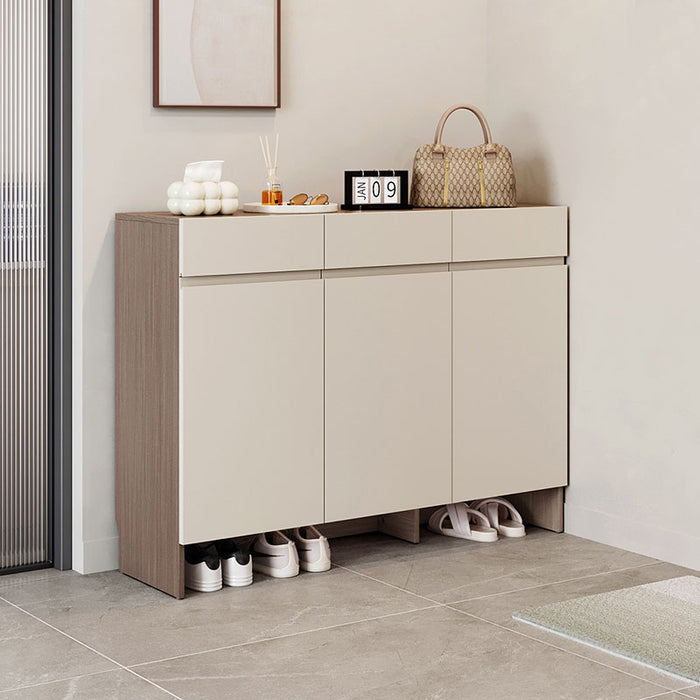 Prue 120cm 3-door Entryway Shoe Cabinet with Drawers/Shoe Case For Home