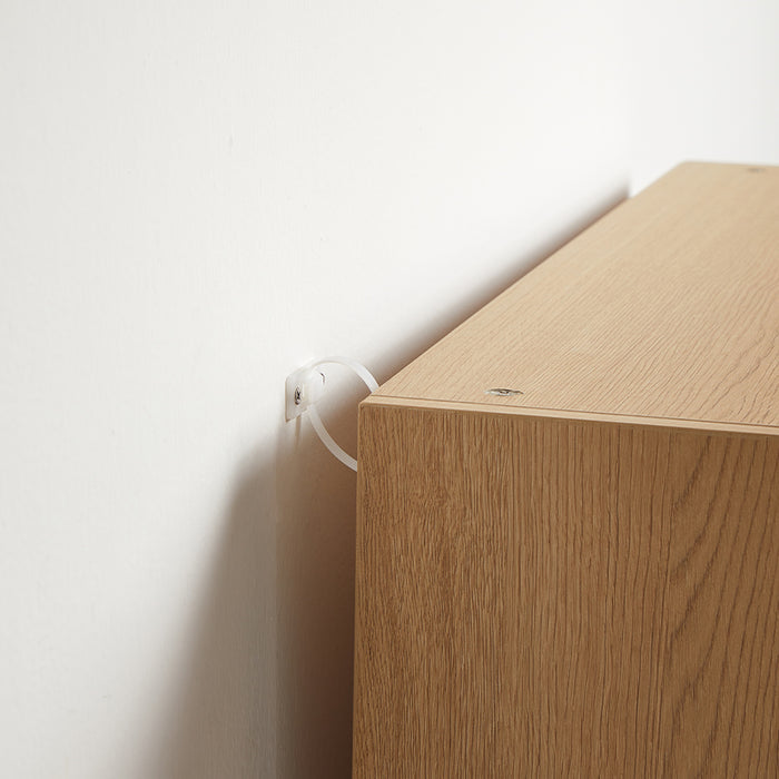 Roger Bookcase Modular Display Shelf & Storage Multiple Size Natural Wood Color