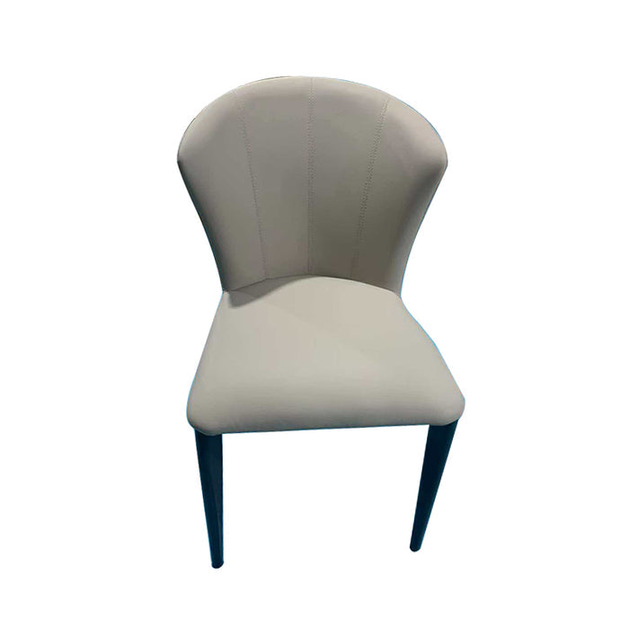 Romeo 60cm Armless Carbon Steel Frame Chair/Dining Chair with Upholstered Seat Cushion