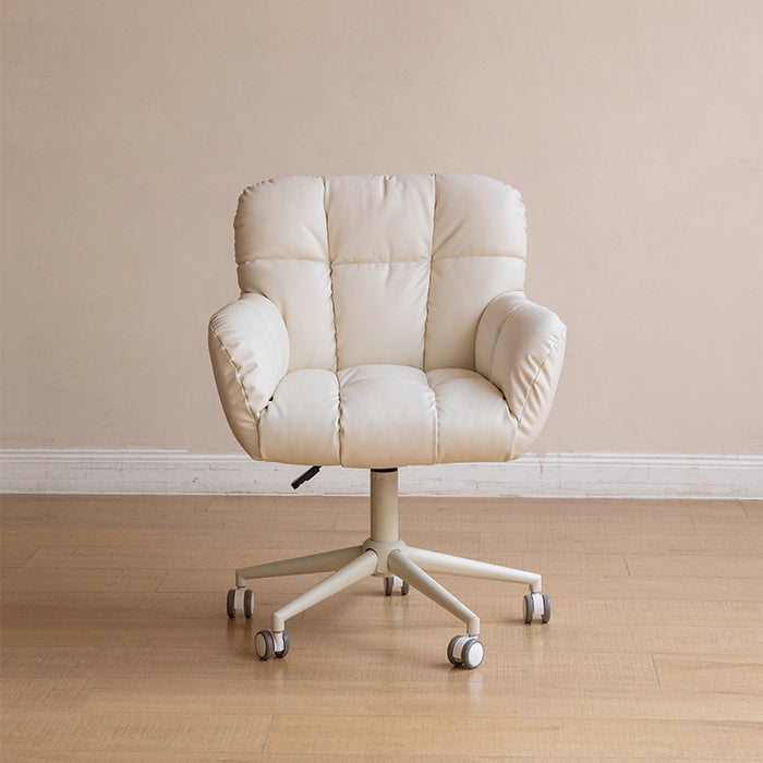 Rune Adjustable Height Dressing Chair/Office Chair and PU Wheels
