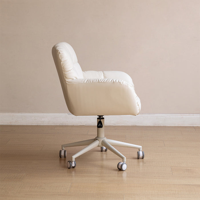 Rune Adjustable Height Dressing Chair/Office Chair and PU Wheels