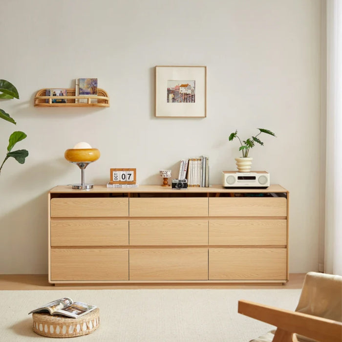 Scotti Freestanding Storage Cabinet/Bedroom Dressers/3-Drawer/6-Drawer/9-Drawer