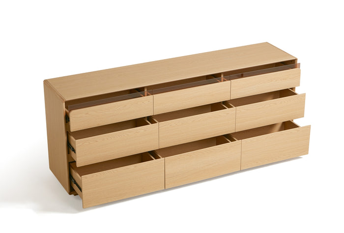 Scotti Freestanding Storage Cabinet/Bedroom Dressers/3-Drawer/6-Drawer/9-Drawer