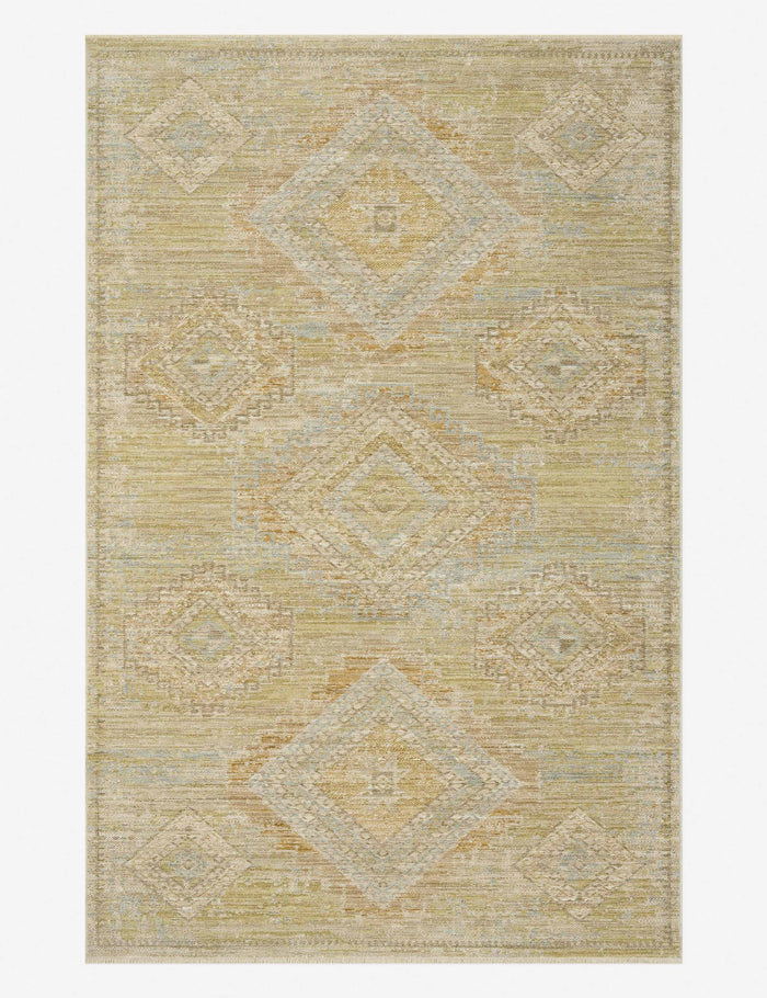 Pistachio and Clay / 2' x 3'