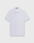 Short-Sleeved Polo in Sky Pima Pique
