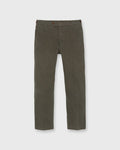Side-Tab Sport Trouser in Coffee Tricotino
