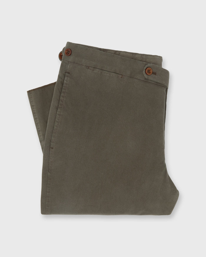 Side-Tab Sport Trouser in Coffee Tricotino