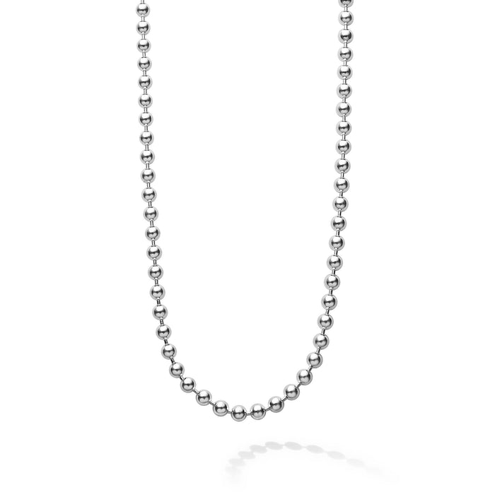 Pair this sterling silver adjustable ball chain necklace with complimenting LAGOS necklaces and charms for a unique look.