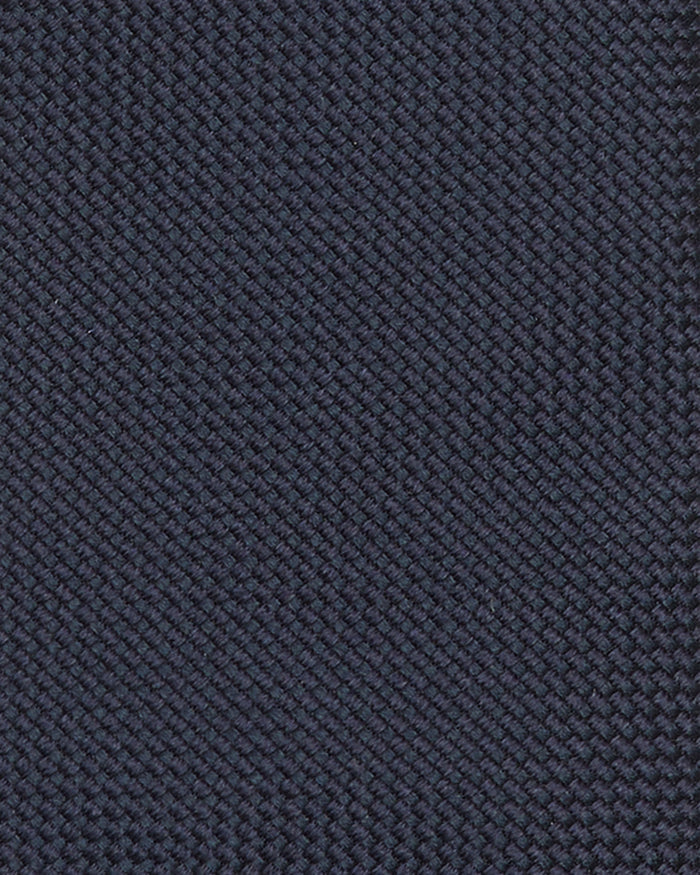 Silk Jacquard Tie in Navy