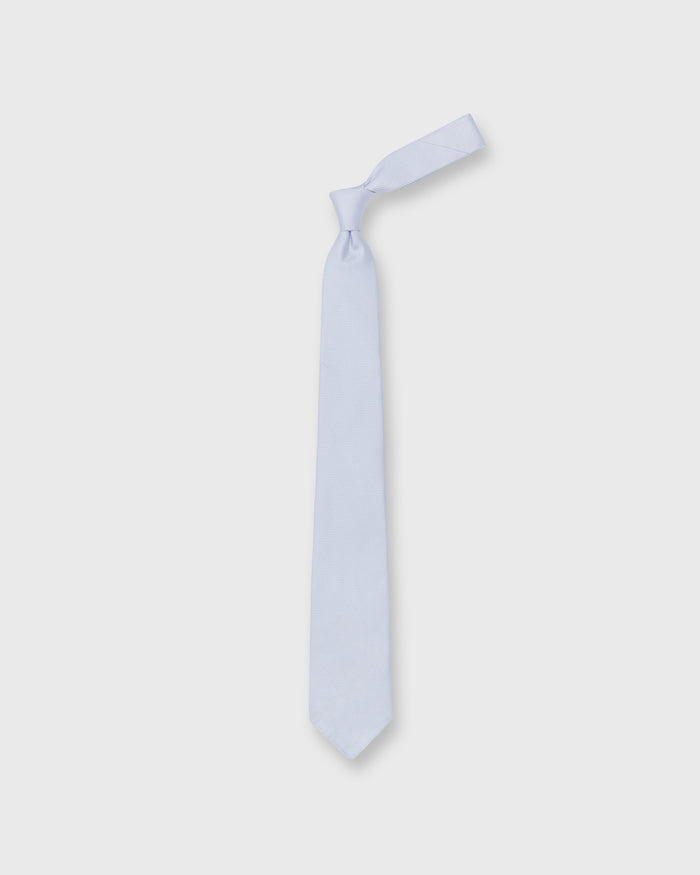 Silk Jacquard Tie in Sky