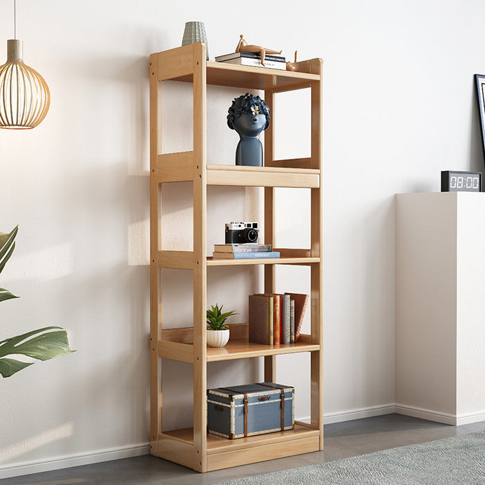 Solid Wood Book Shelf/ Bookcase/Showcase/Natural Wood Color