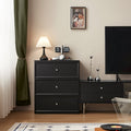 3-Drawer / Black